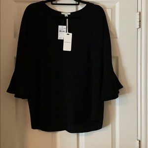 Black Pleione Blouse